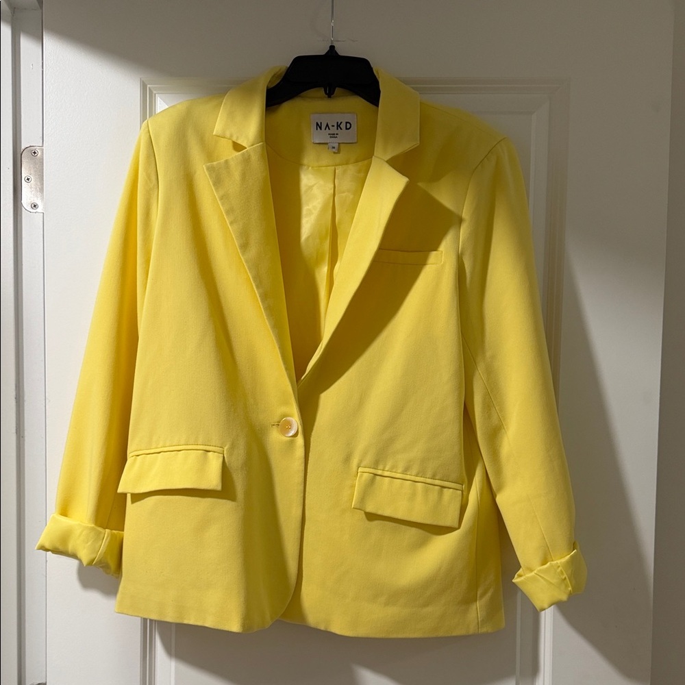 Yellow Women's Blazer
